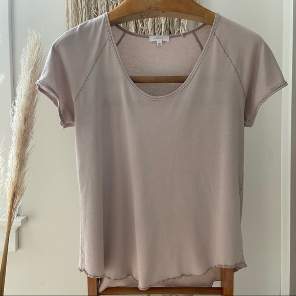 Wilfred Soft Scoop Neck Tee